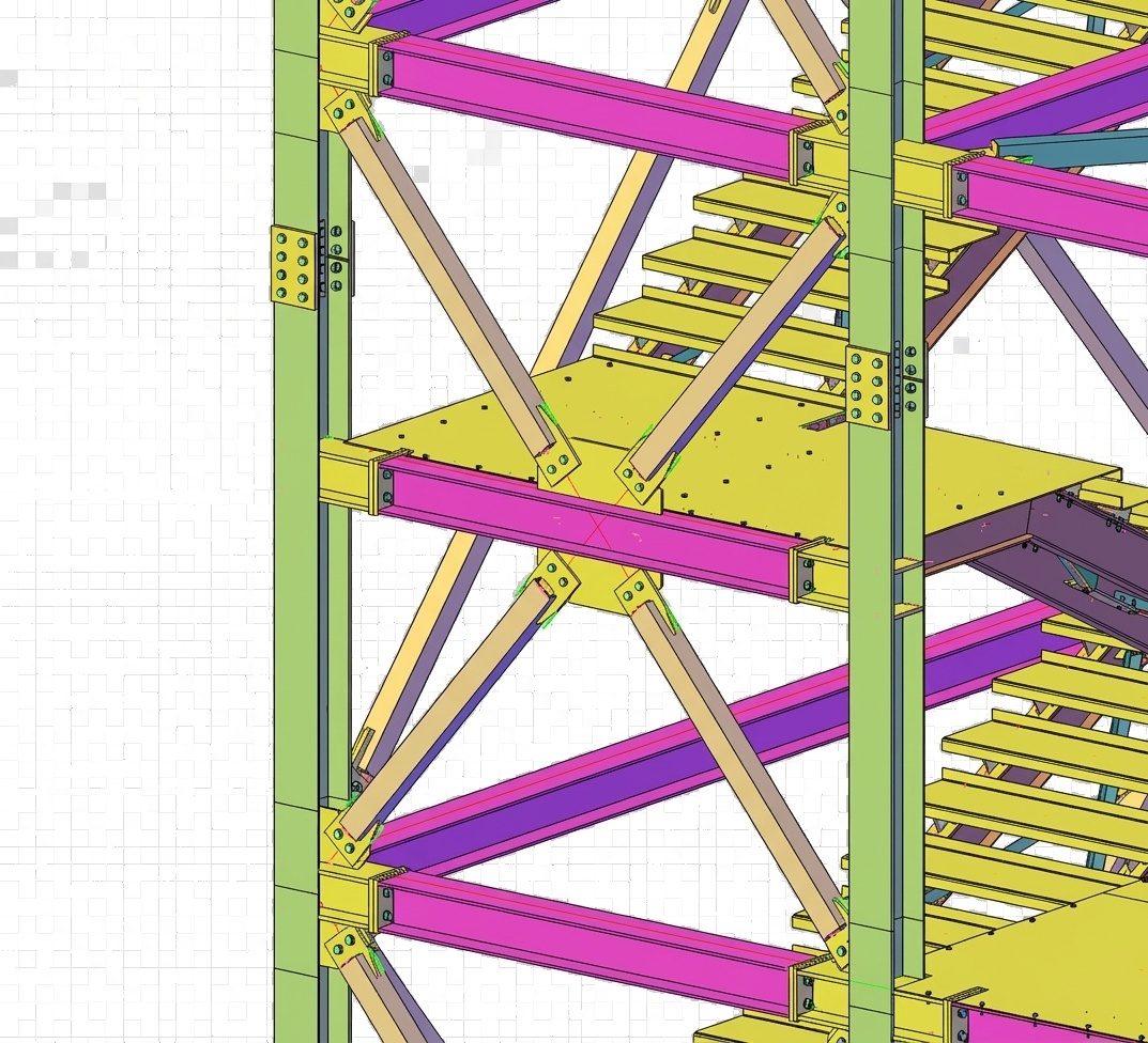 Steel shop drawing